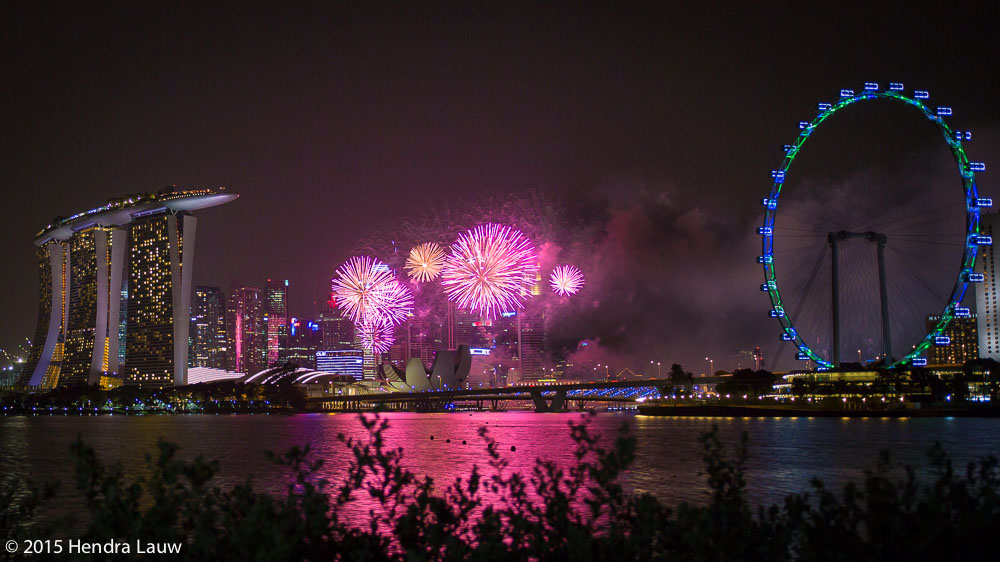 Singapore NDP2015 SG50 Fireworks 10