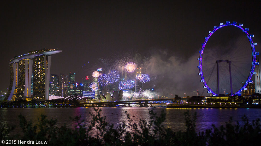 Singapore NDP2015 SG50 Fireworks 12