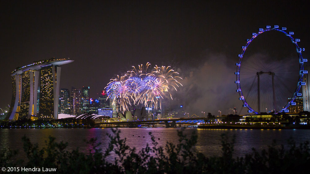 Singapore NDP2015 SG50 Fireworks 1