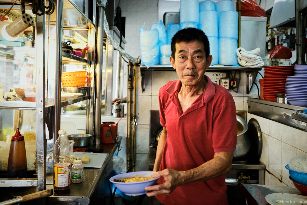 Katong Laksa owner - George