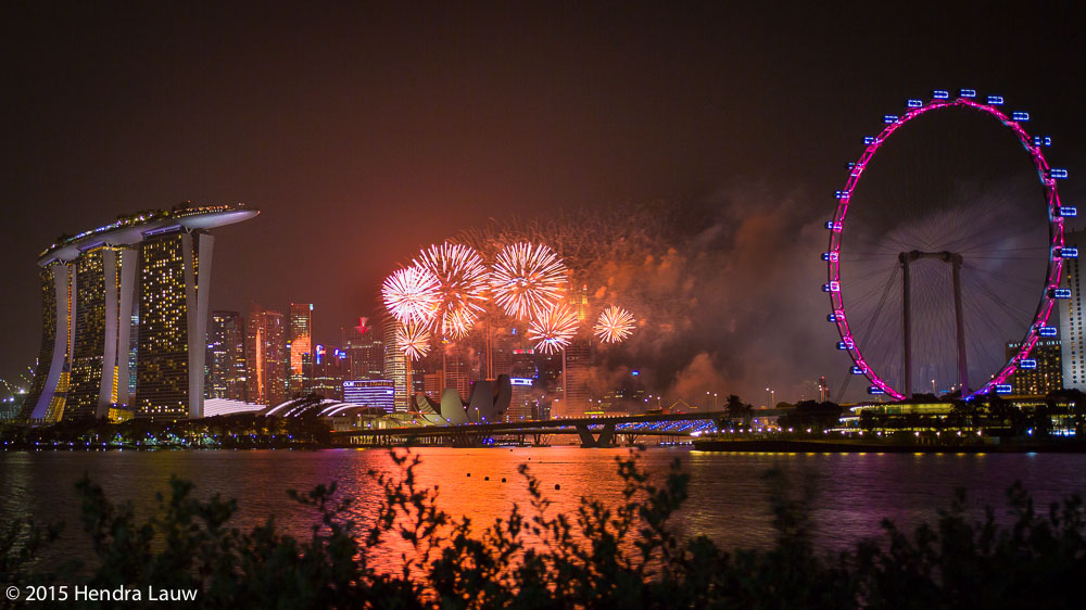 Singapore NDP2015 SG50 Fireworks 6