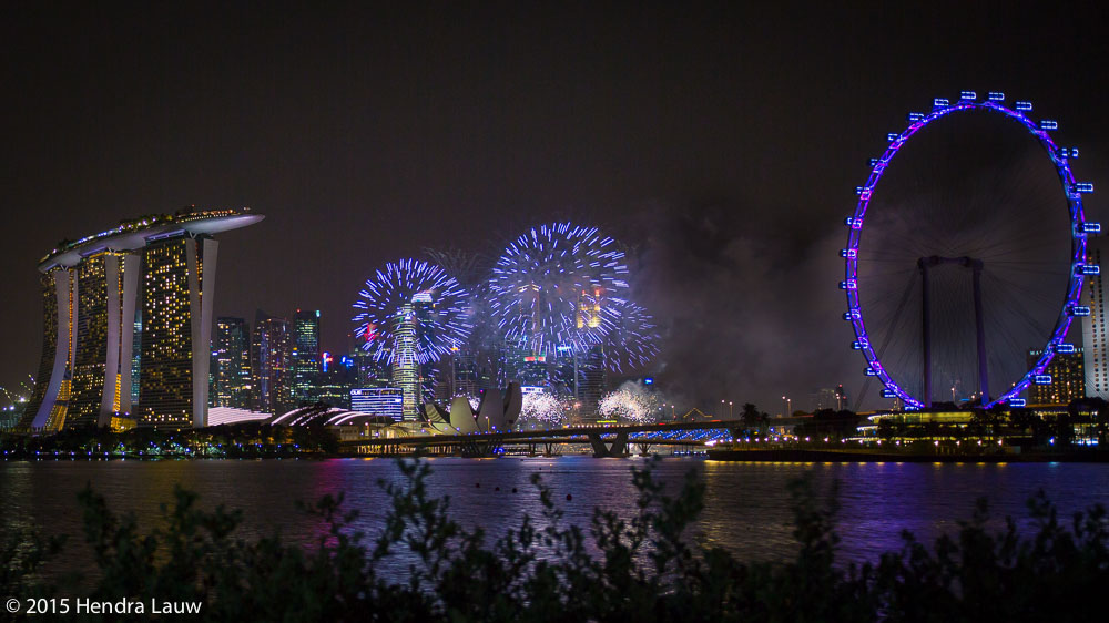 Singapore NDP2015 SG50 Fireworks 11