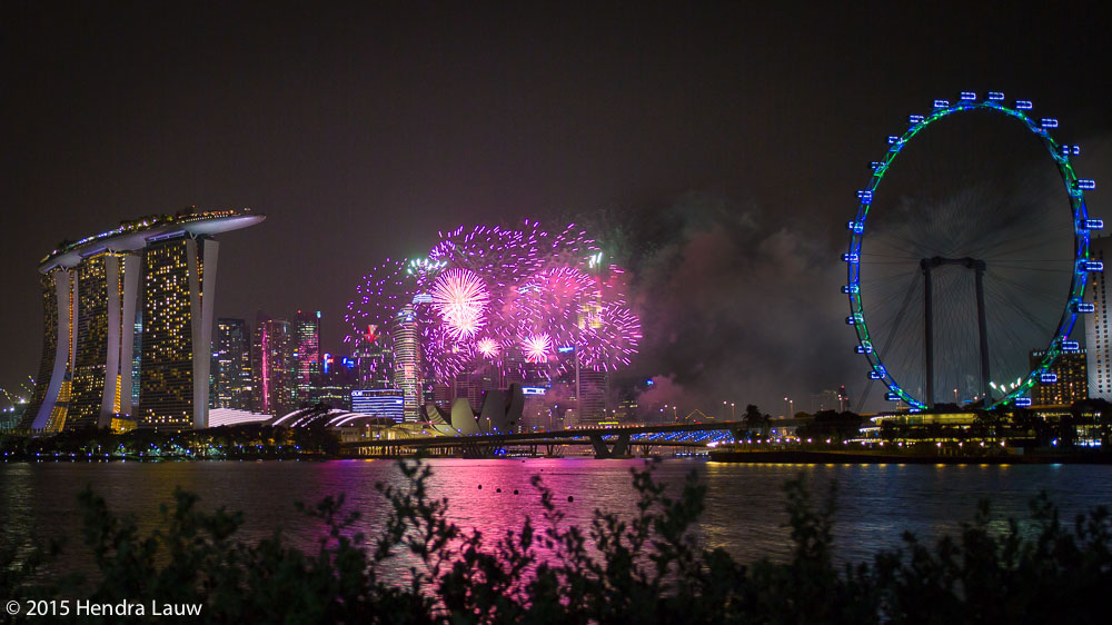 Singapore NDP2015 SG50 Fireworks 9