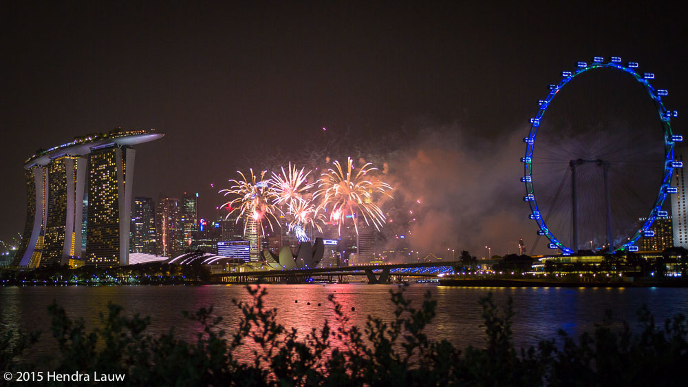 Singapore NDP2015 SG50 Fireworks 2