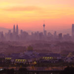 Sunrise in Kuala Lumpur